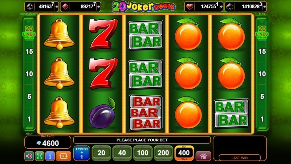 20 Joker Reels Slot