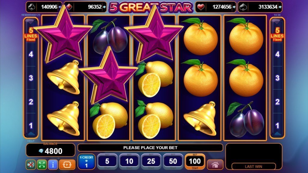 5 Great Star Slot