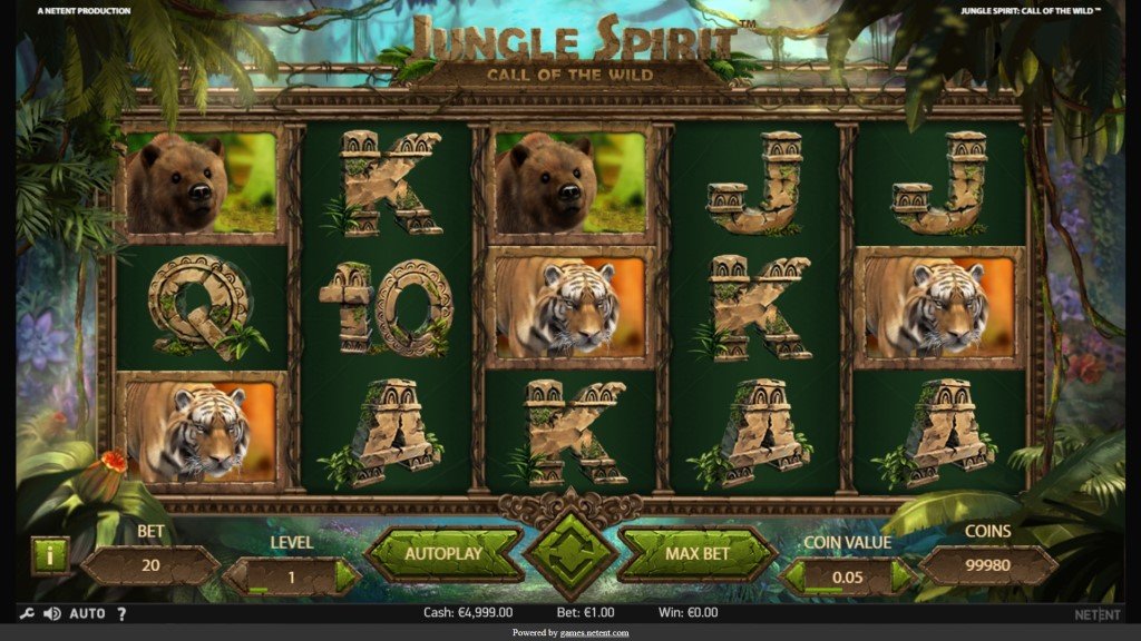 Jungle Spirit: Call of the Wild Slot