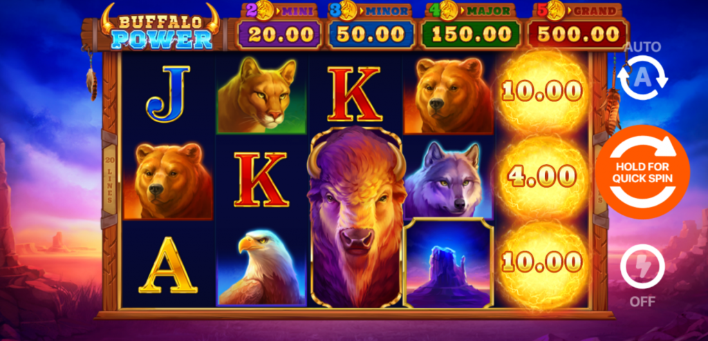 Buffalo Power: Hold and Win Slot