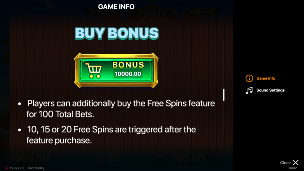 Pirate Sharky Slot Buy Bonus 